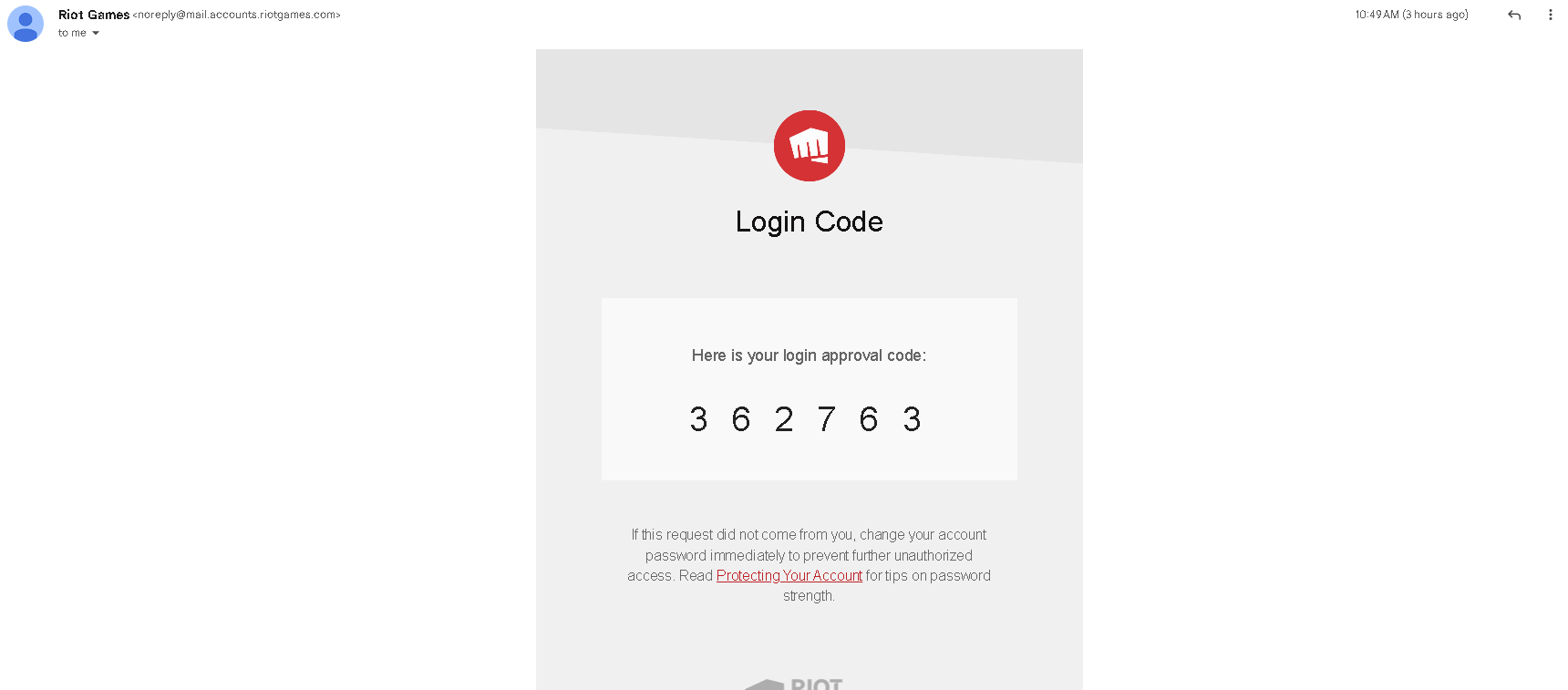 Account hacked email changed VALORANT