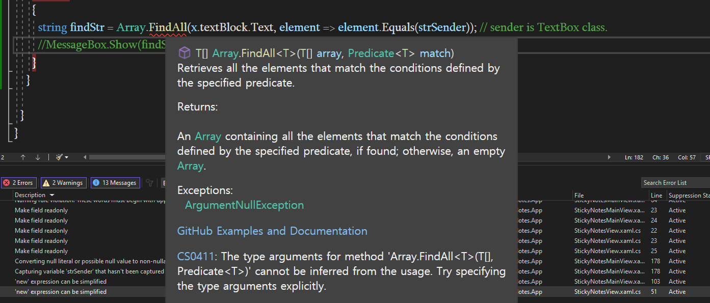 wpf-c-grammer-find-string-c