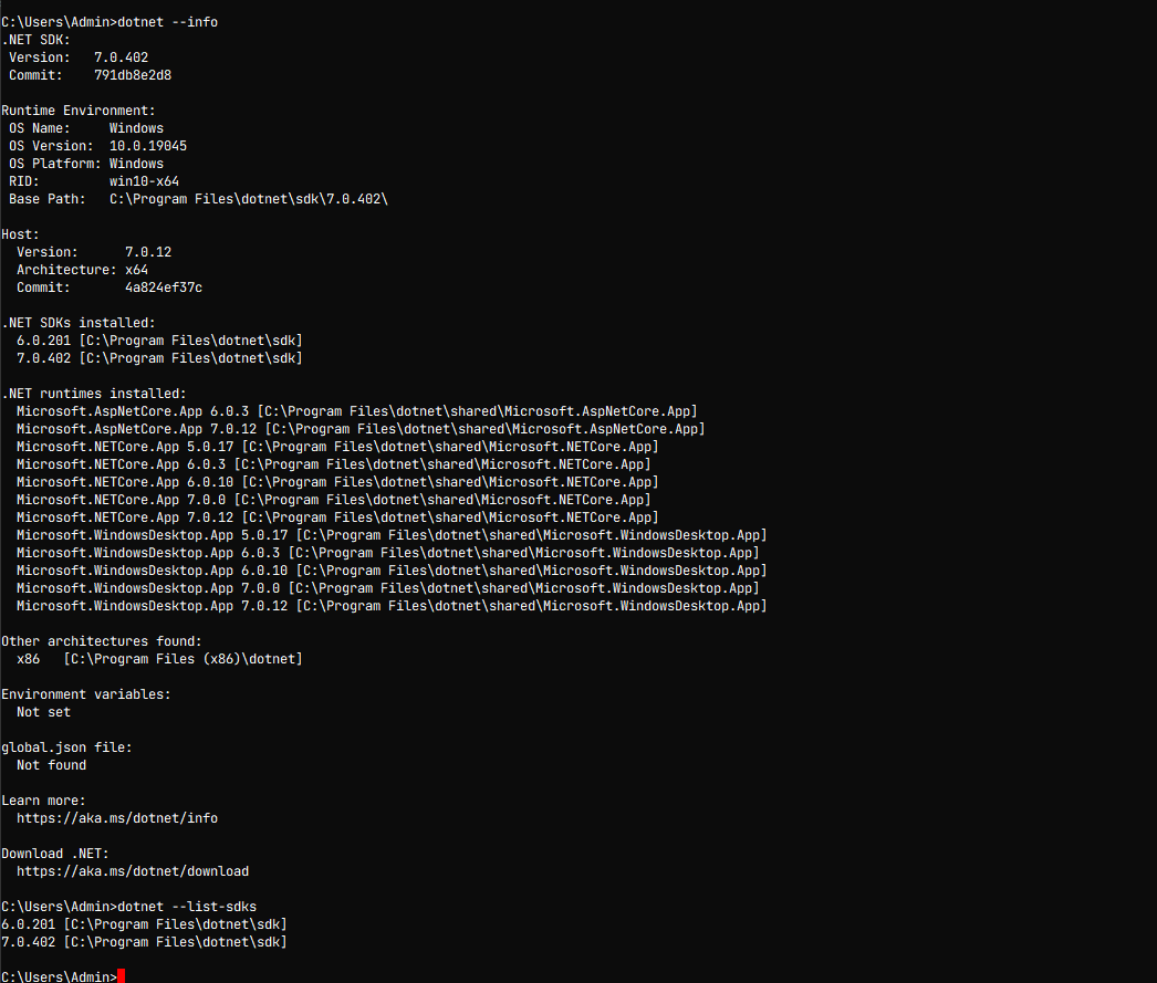 visual-studio-not-detecting-net-7-c