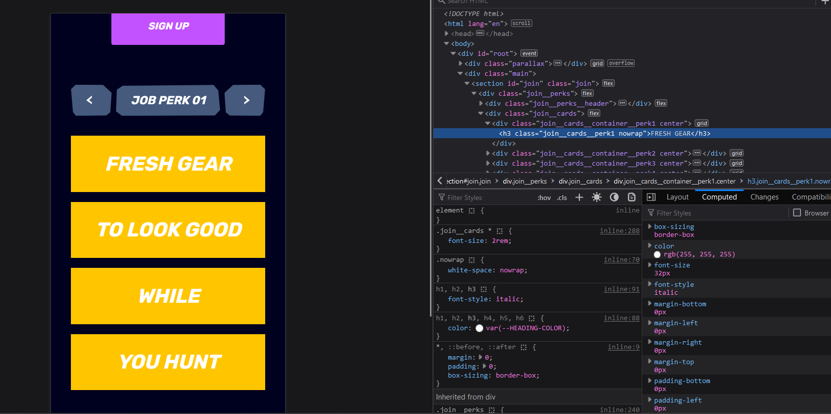 fontsize discrepancy using rem Kevin Powell Community