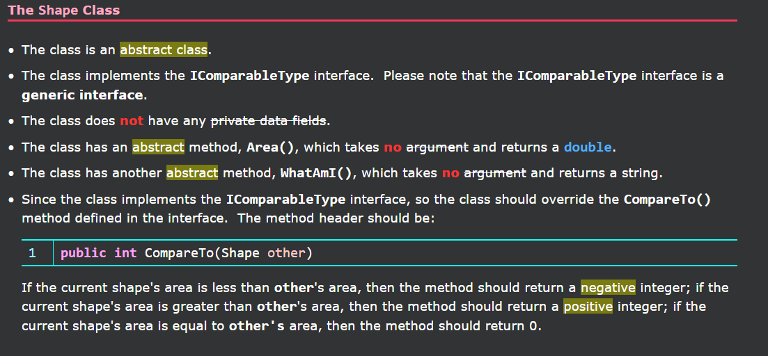 Generic Interfaces C