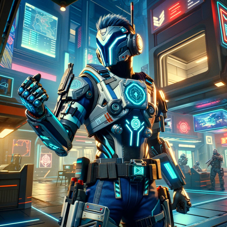 If valorant had a character named Cyberstrike VALORANT