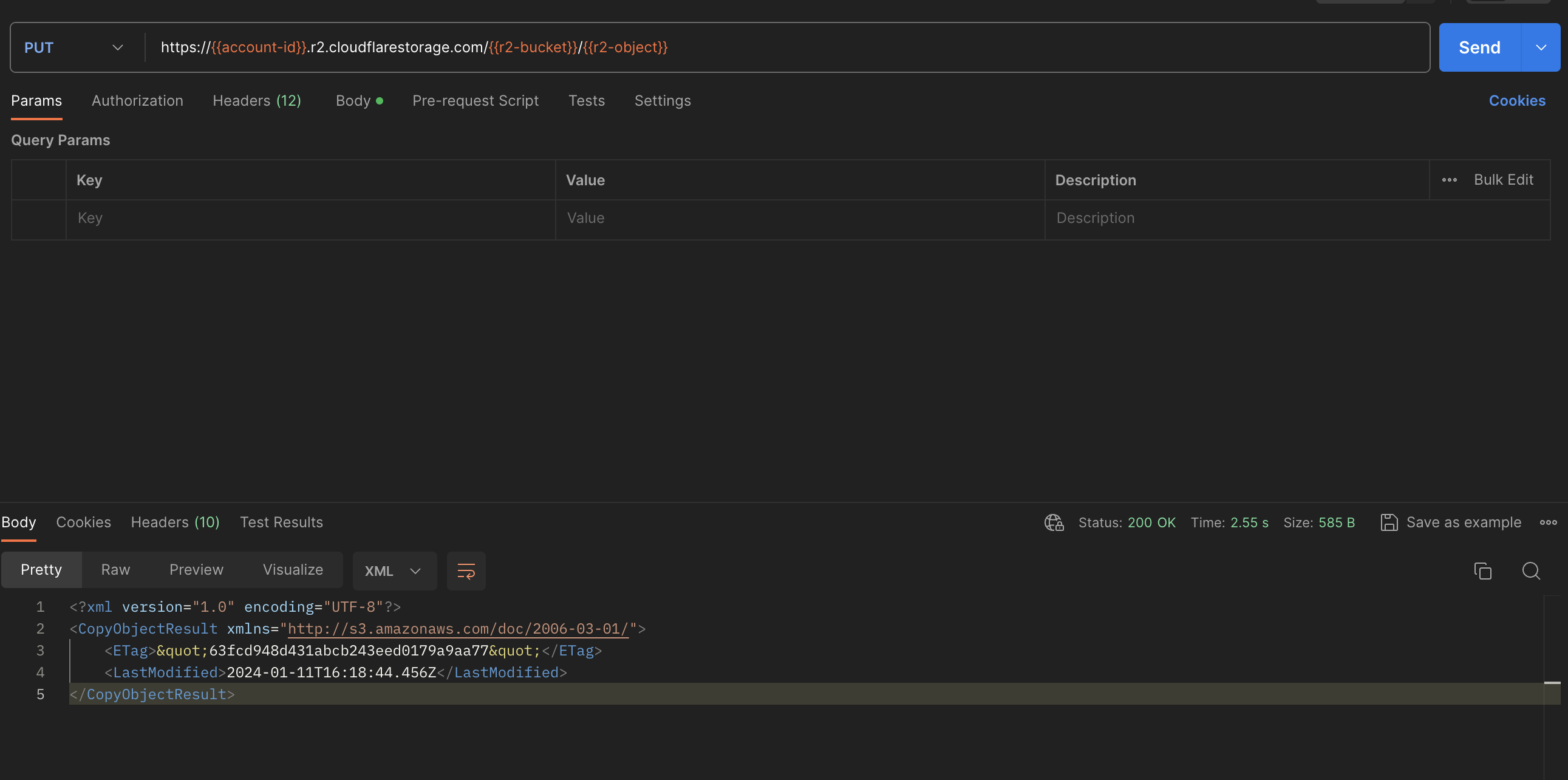 `CopyObject` S3 compatibility Cloudflare Developers
