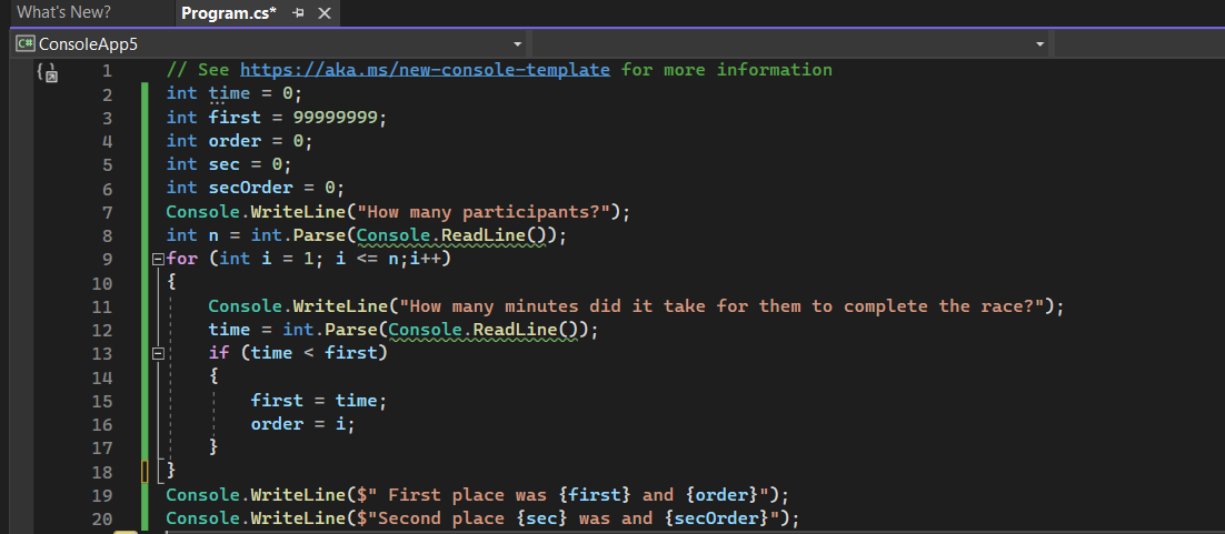 Need help with some simple code - C#