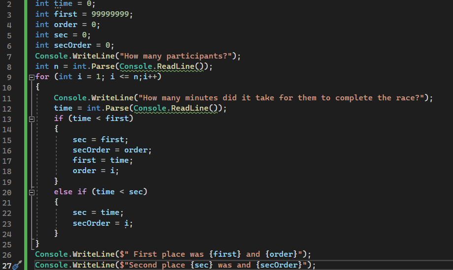 Need help with some simple code - C#