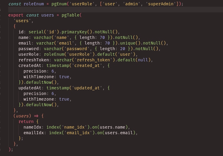 I need help with Enums in Drizzle. - Drizzle Team