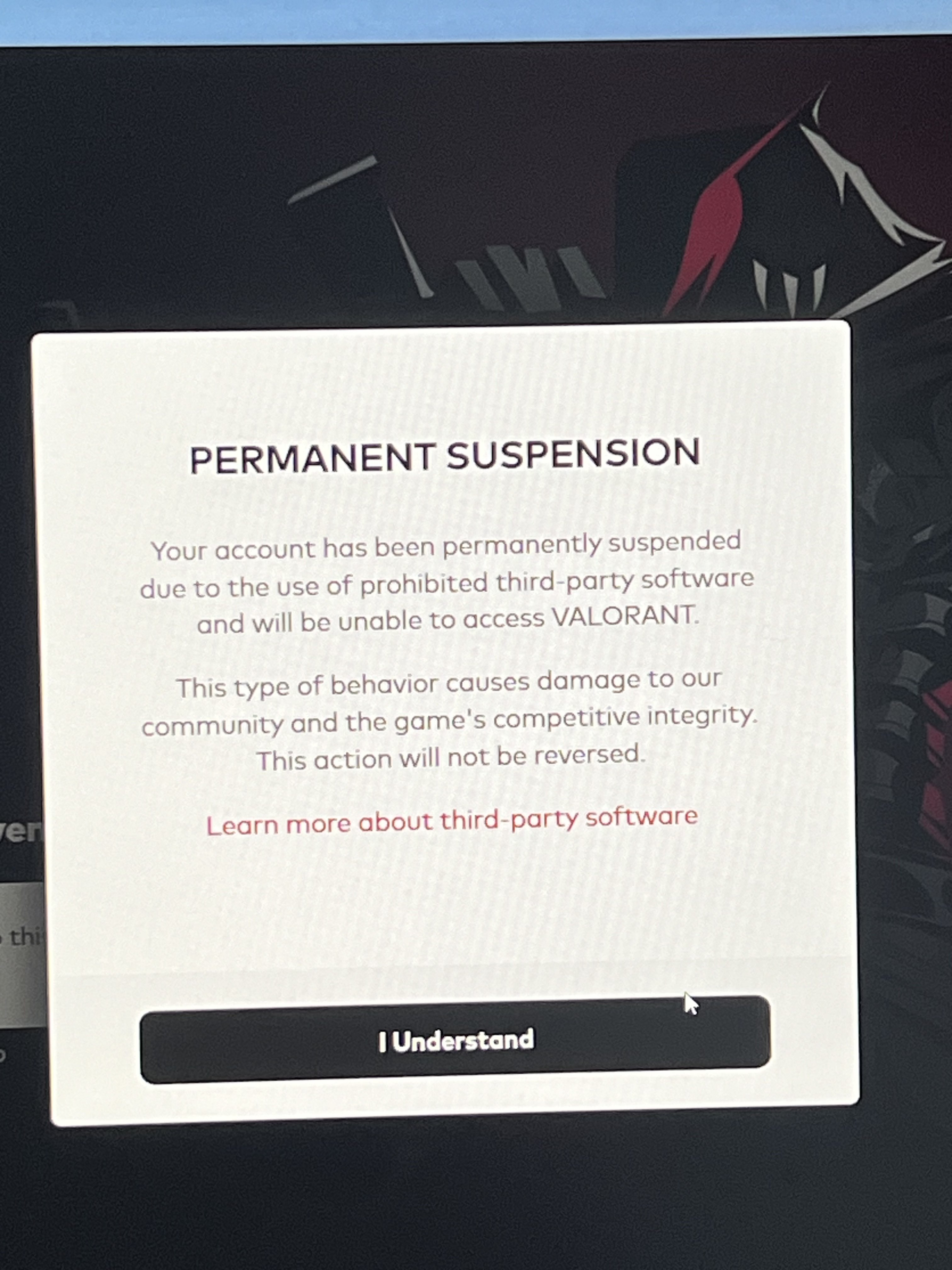 Can some1 please help i got banned (Without any reasons) VALORANT